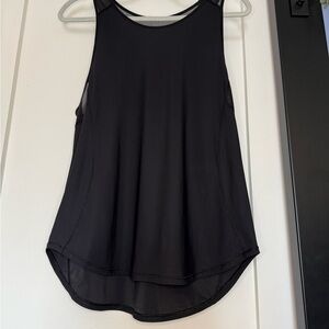 lululemon athletica Black Tank Top